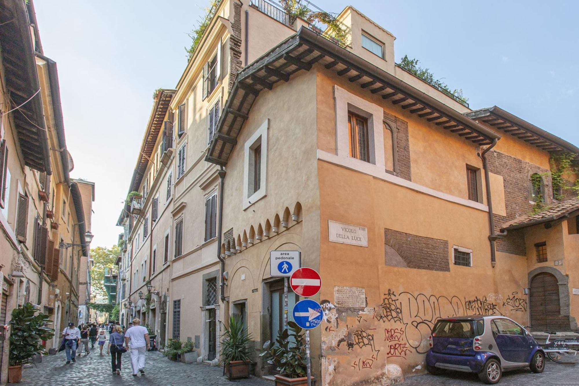 Happy Trastevere In Řím Exteriér fotografie